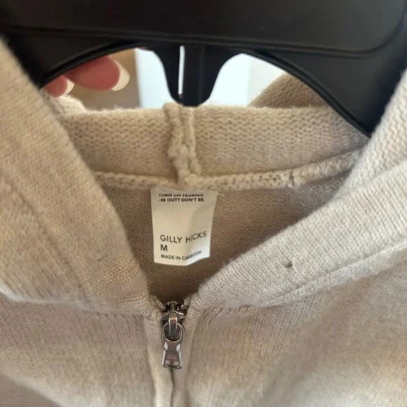 HOLLISTER Gilly Hicks Zip-Up Sweater Hoodie - Picture 5 of 5